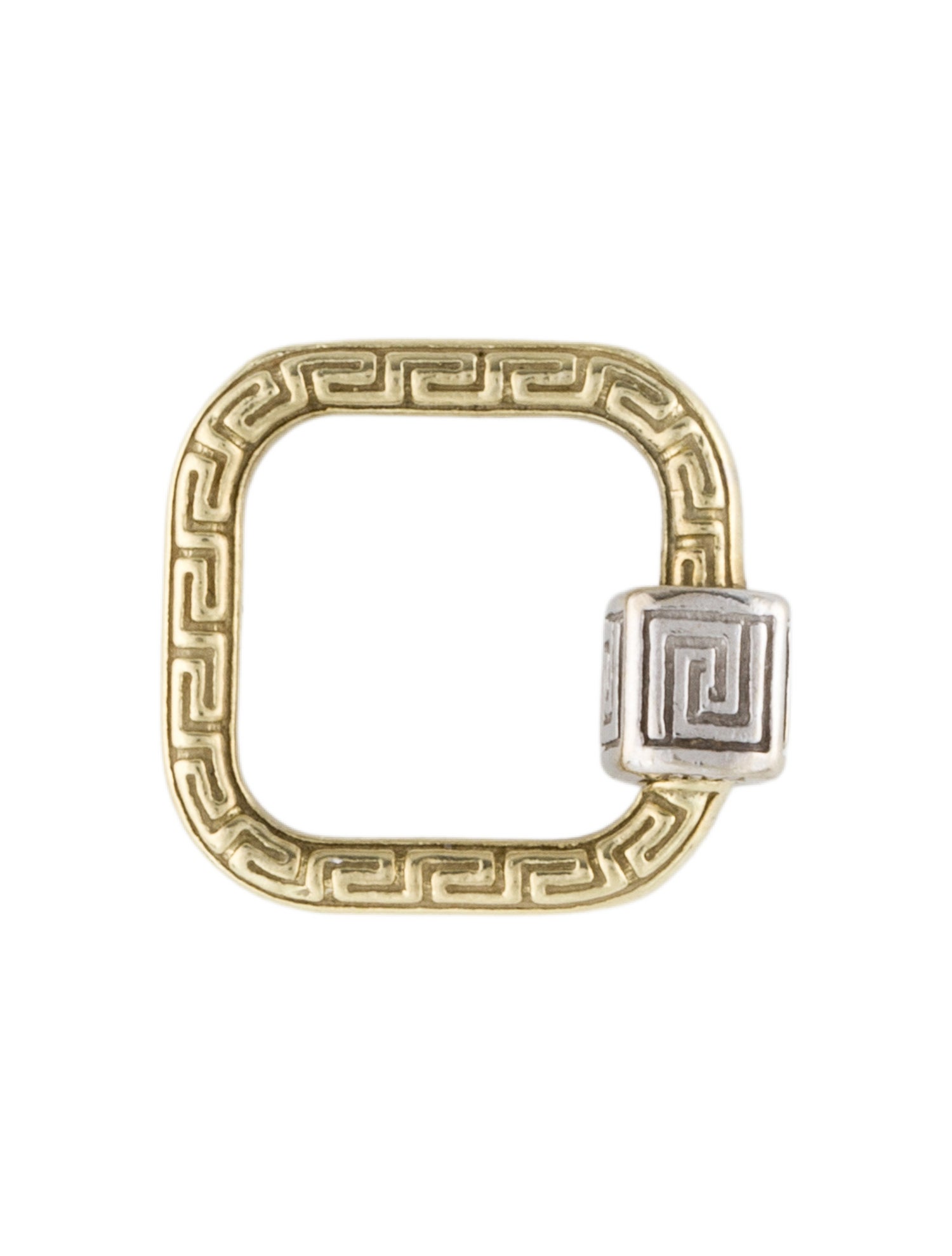 Marla Aaron 14K Meander Lock Charm