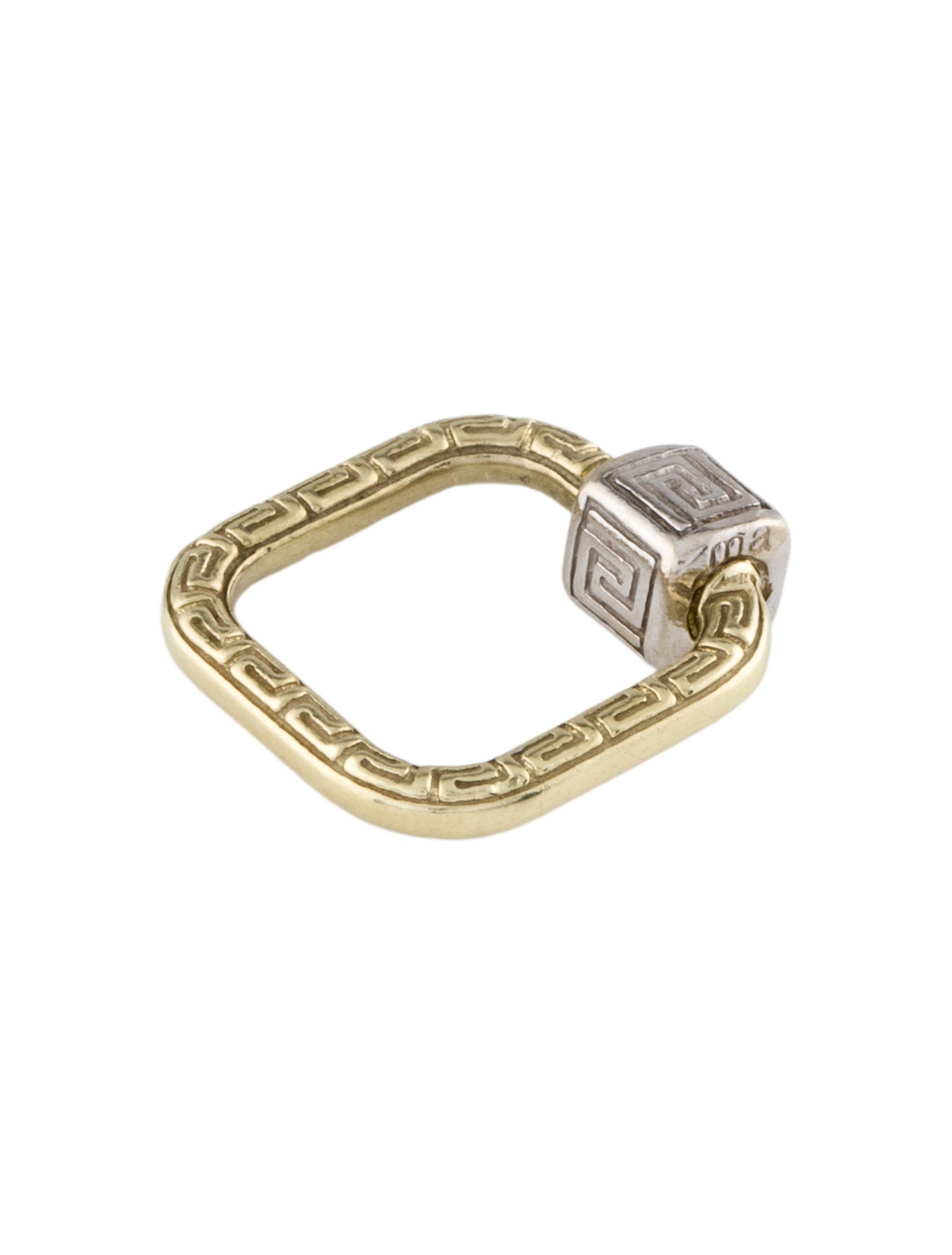 Marla Aaron 14K Meander Lock Charm