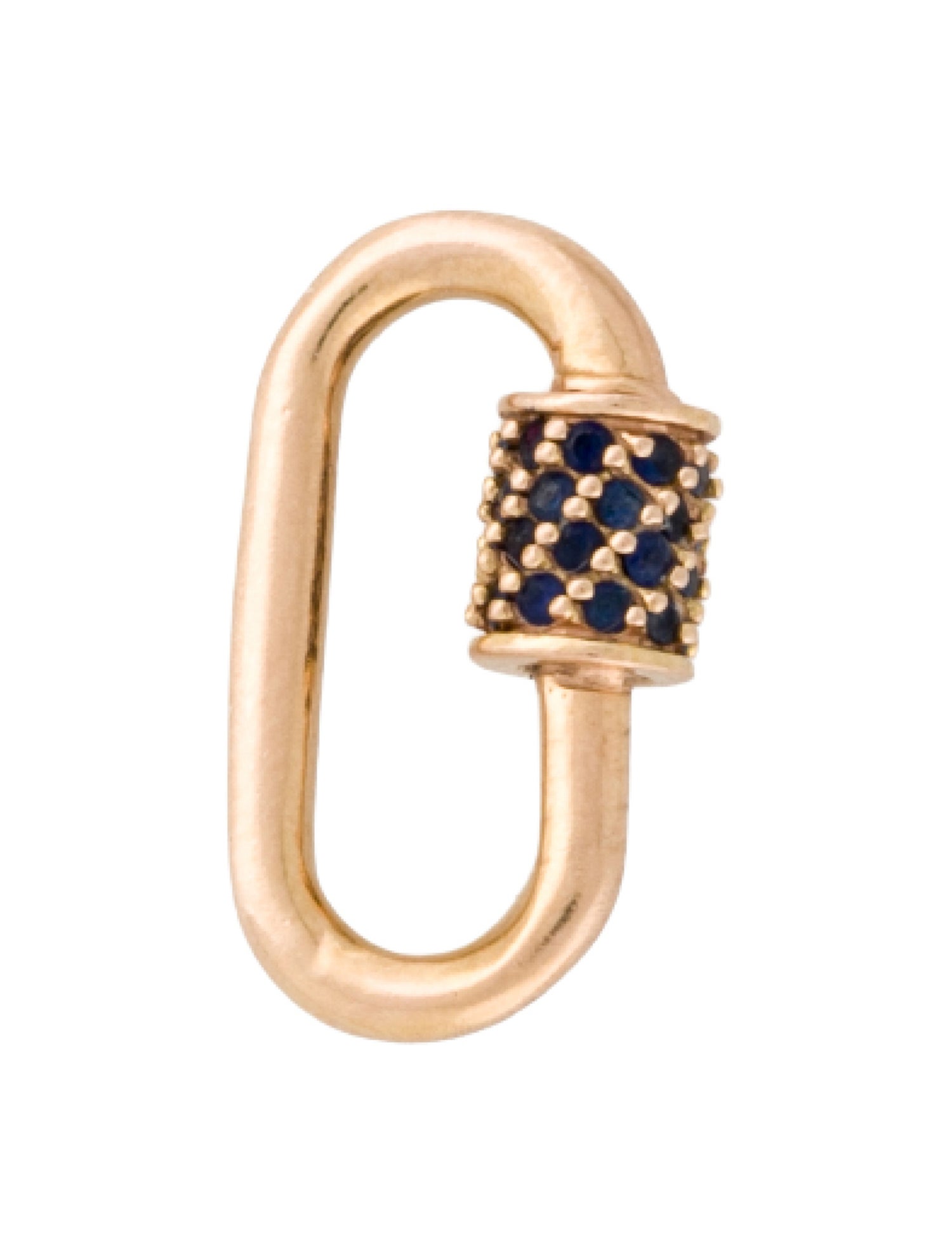 Marla Aaron 14K Sapphire Babylock