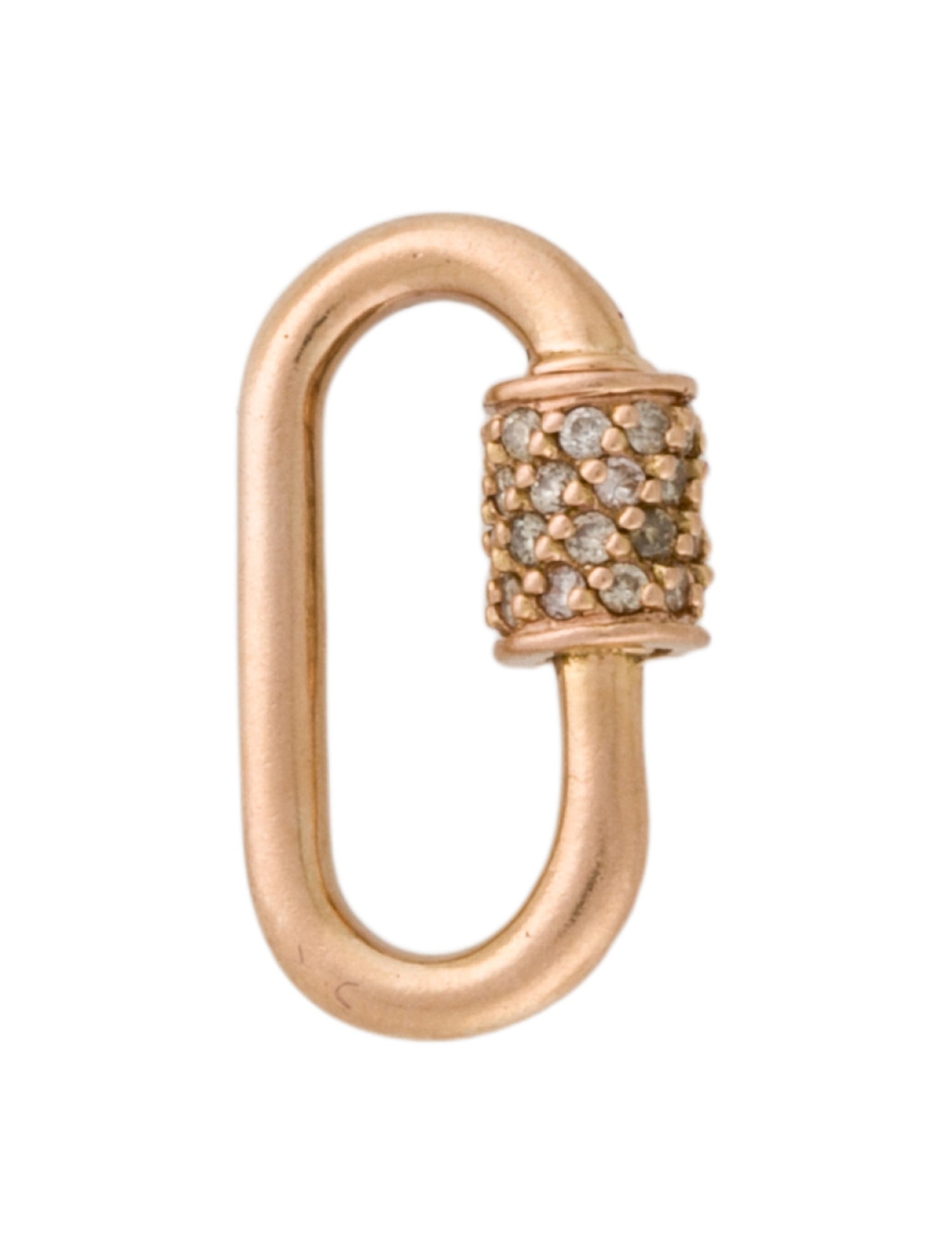 Marla Aaron 14K Diamond Babylock Charm