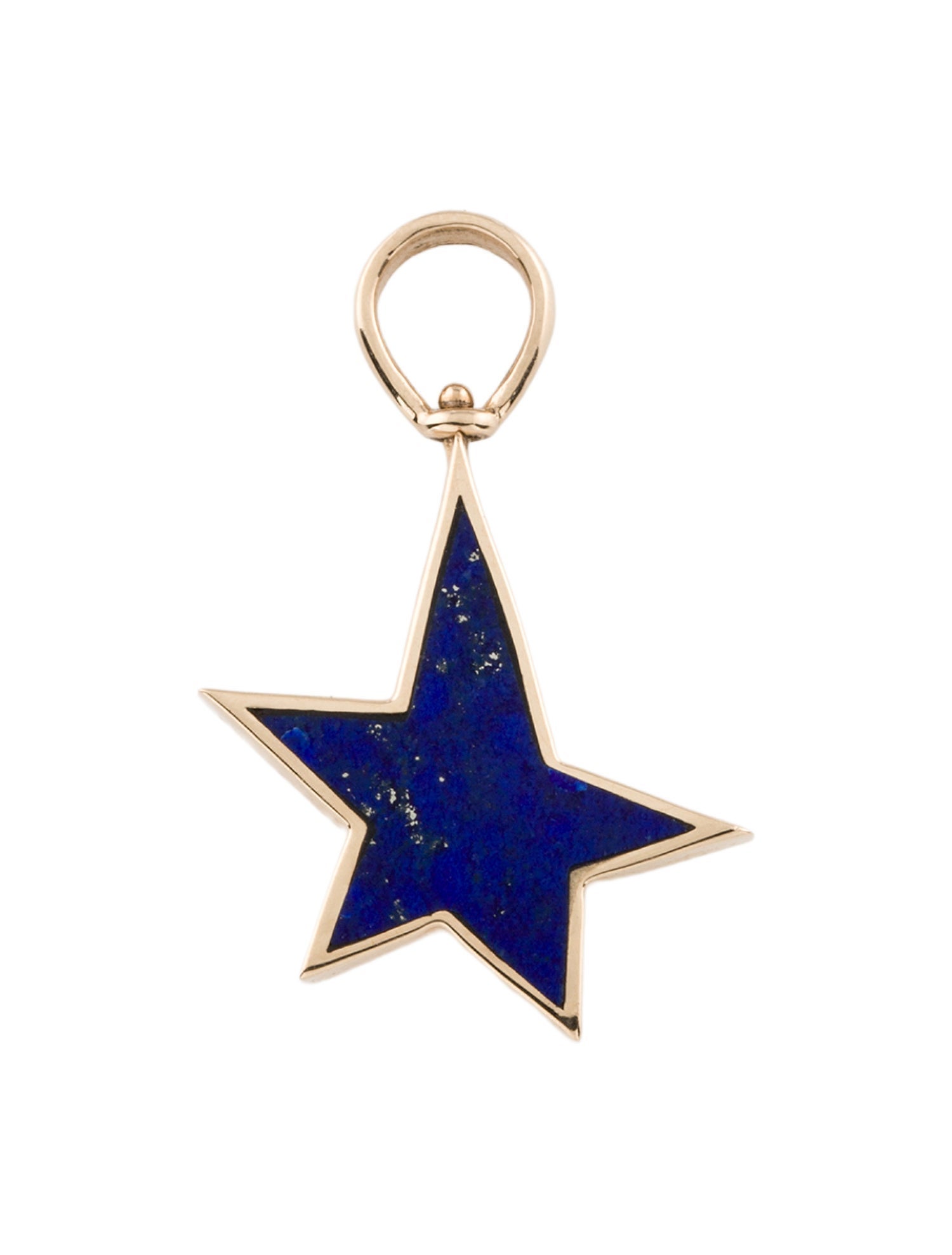 Marla Aaron 14K Lapis Lazuli Star Pendant
