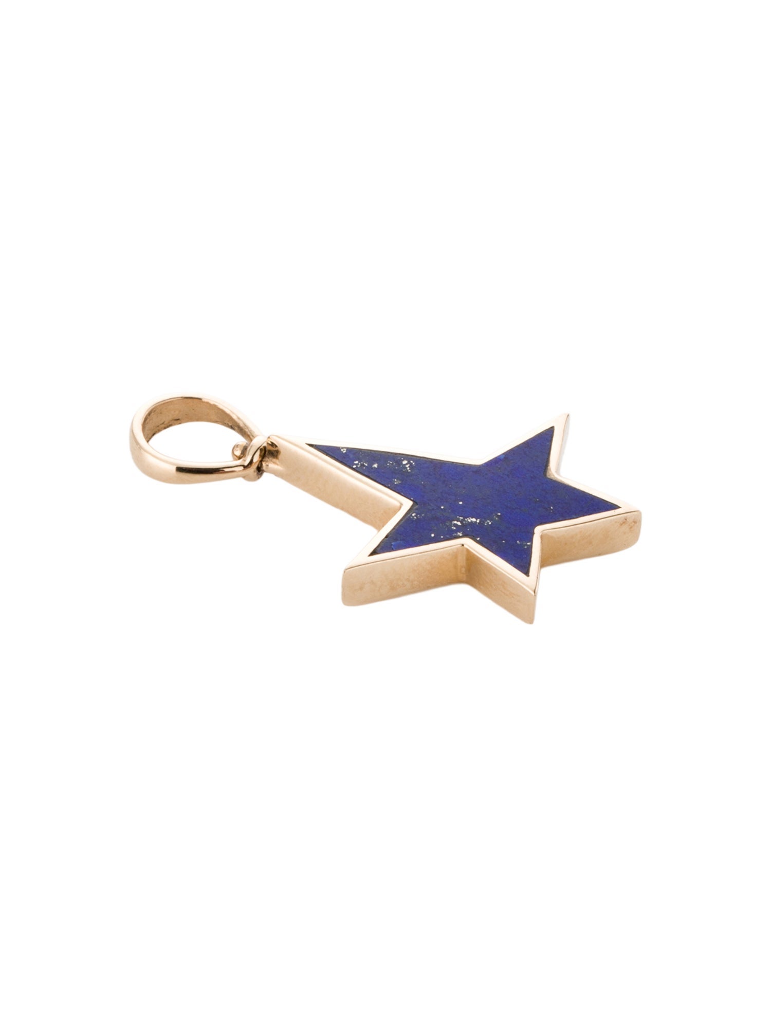 Marla Aaron 14K Lapis Lazuli Star Pendant