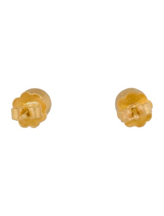 Marie-Hélène de Taillac 22K Sapphire Small Bindi Stud Earrings