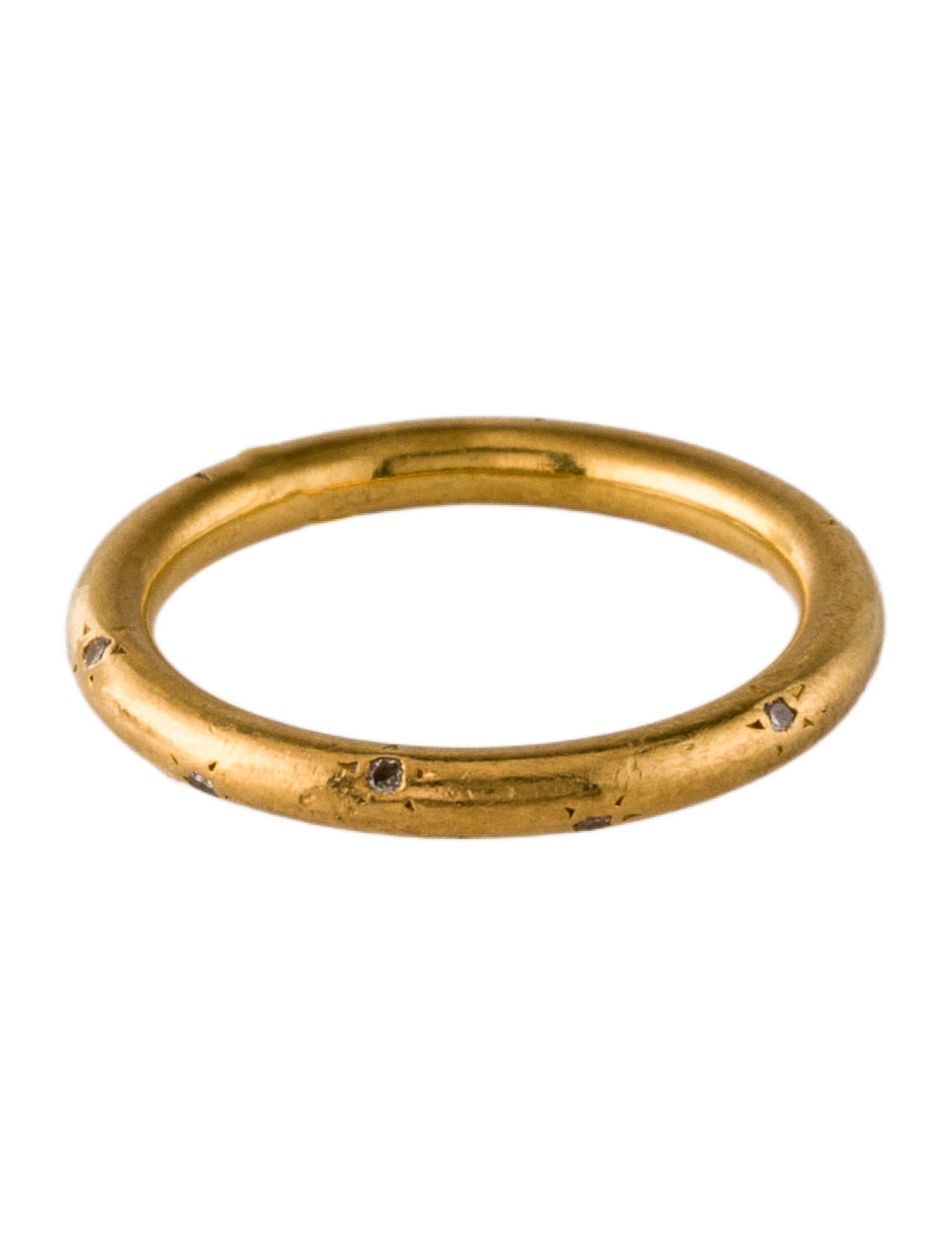 Marie-Hélène de Taillac 22K Diamond Star Band