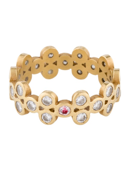 Marie-Hélène de Taillac 20K 1.05ctw Diamond Bollywood Band