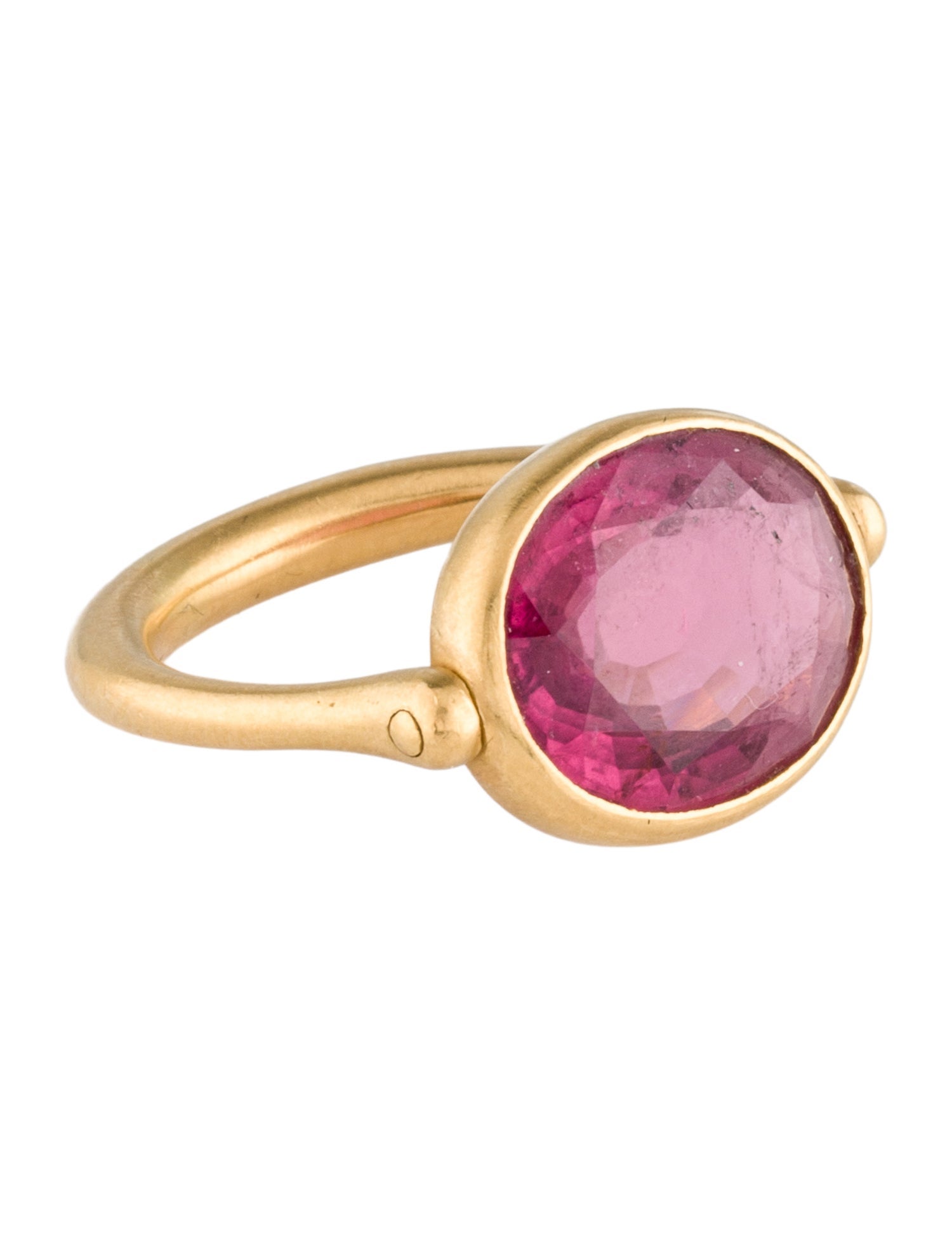Marie-Hélène de Taillac 22K 5.85ct Tourmaline Swivel Ring