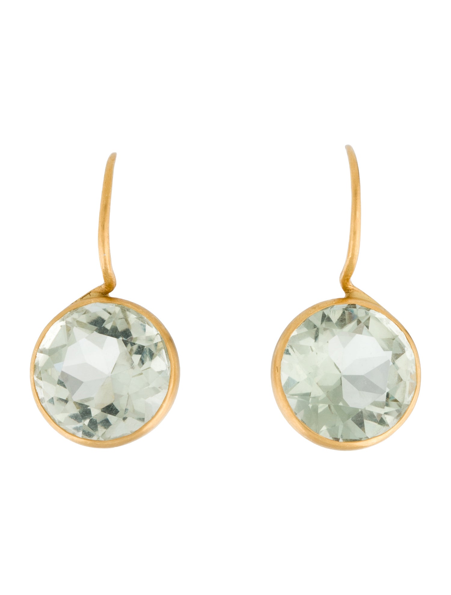 Marie-Hélène de Taillac 22K Quartz Ladylike Earrings