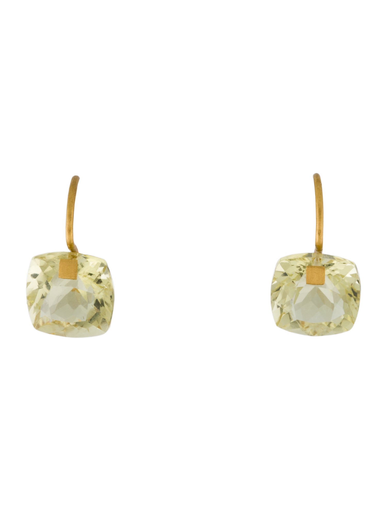 Marie-Hélène de Taillac 22K Quartz Small Summer Earrings