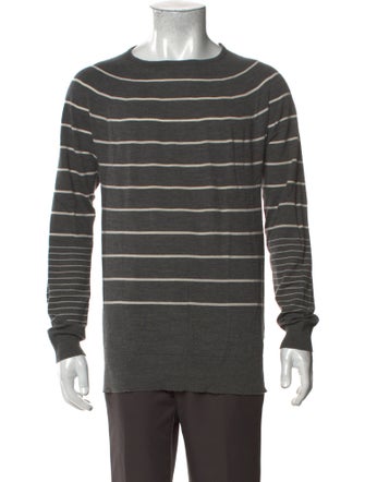 Margaret Howell Merino Wool Striped Pullover
