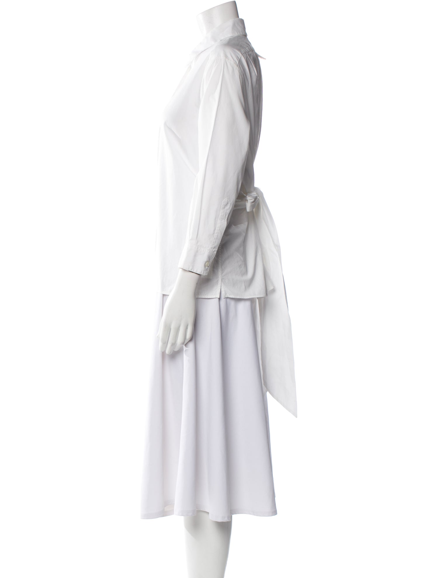 Margaret Howell Long Sleeve Button-Up Top