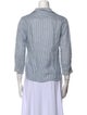 Margaret Howell Linen Striped Button-Up Top