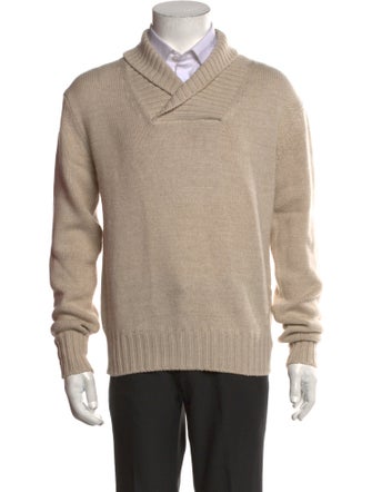 Margaret Howell Merino Wool V-Neck Cardigan