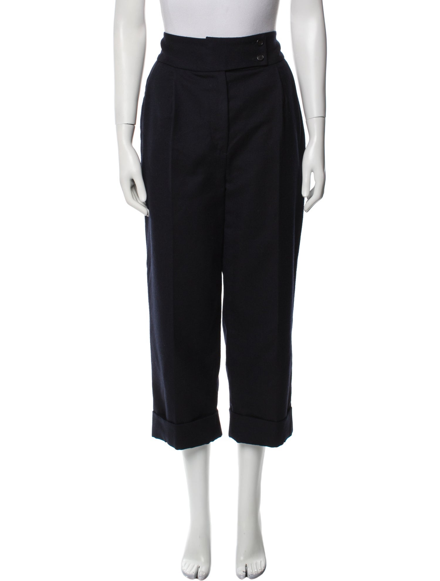 Margaret Howell Wool Wide Leg Pants