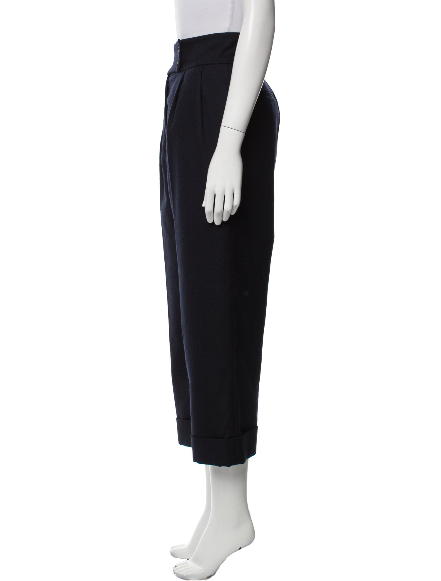 Margaret Howell Wool Wide Leg Pants