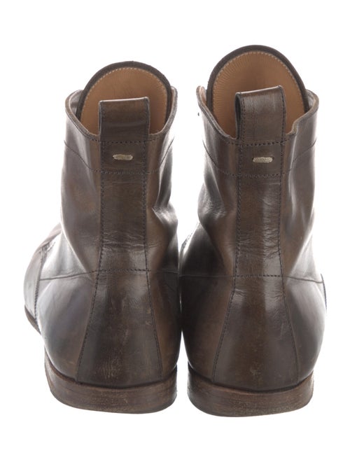 Margaret Howell Leather Combat Boots