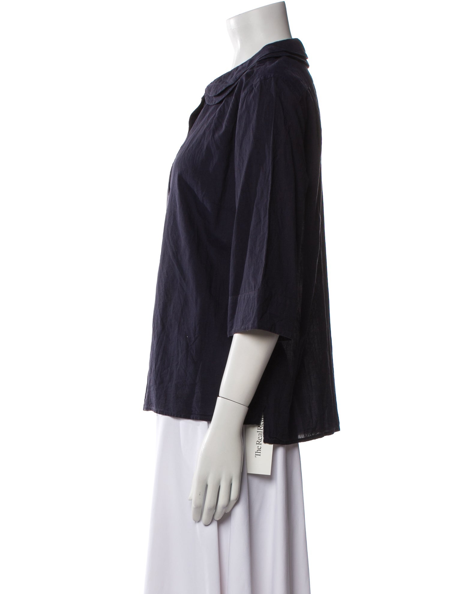 Margaret Howell Three-Quarter Sleeve Blouse