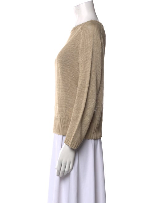 Margaret Howell Linen Bateau Neckline Sweater