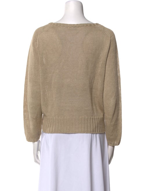 Margaret Howell Linen Bateau Neckline Sweater