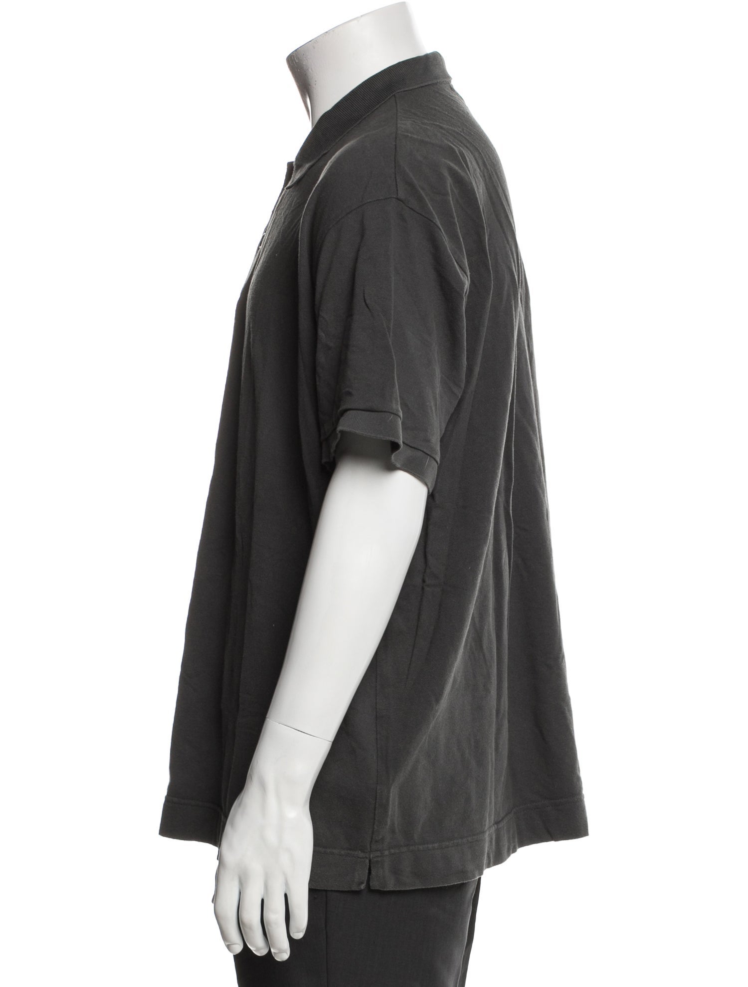 Margaret Howell Crew Neck Short Sleeve Polo Shirt