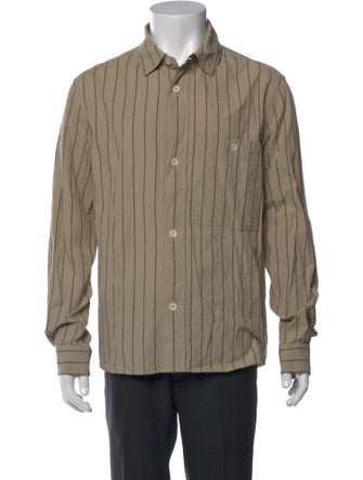 Margaret Howell Striped Long Sleeve Shirt