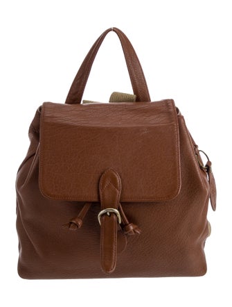 Margaret Howell Leather Backpack