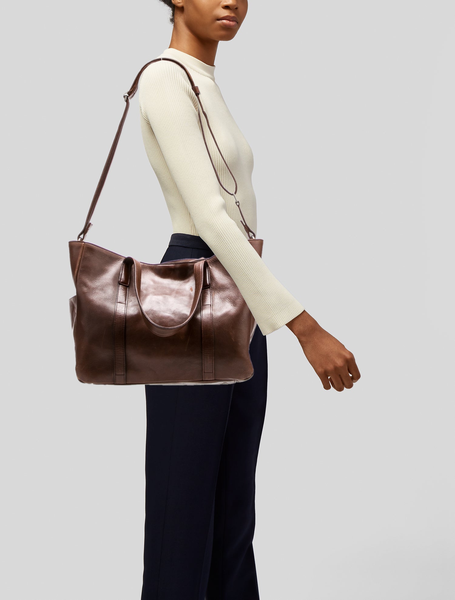 Margaret Howell Leather Shoulder Bag