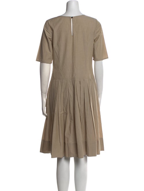 Margaret Howell Scoop Neck Knee-Length Dress