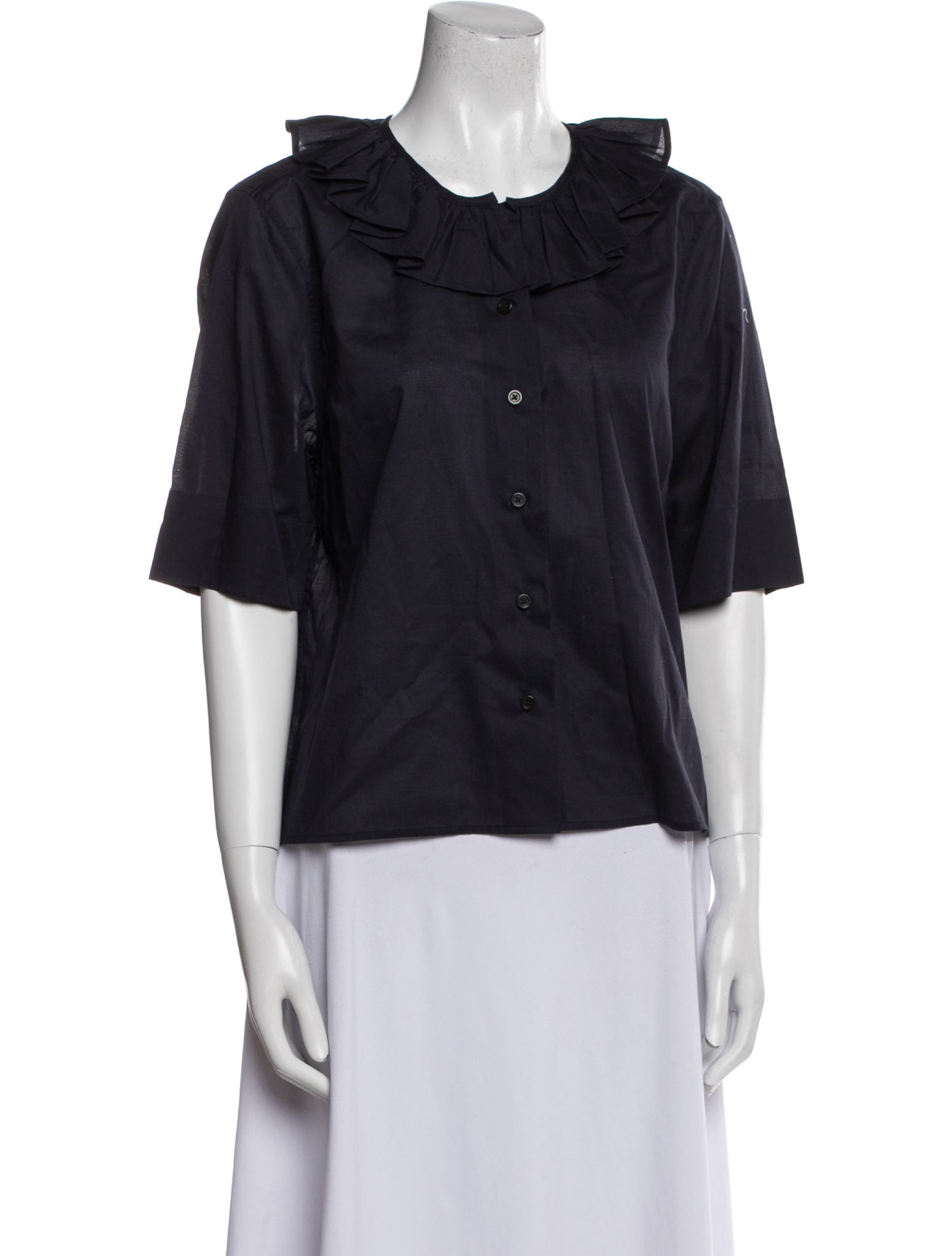 Margaret Howell Crew Neck Short Sleeve Top