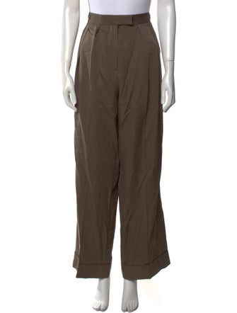 Margaret Howell Wool Wide Leg Pants