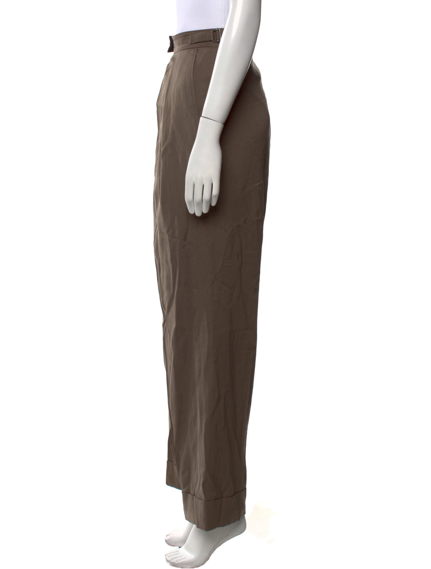 Margaret Howell Wool Wide Leg Pants