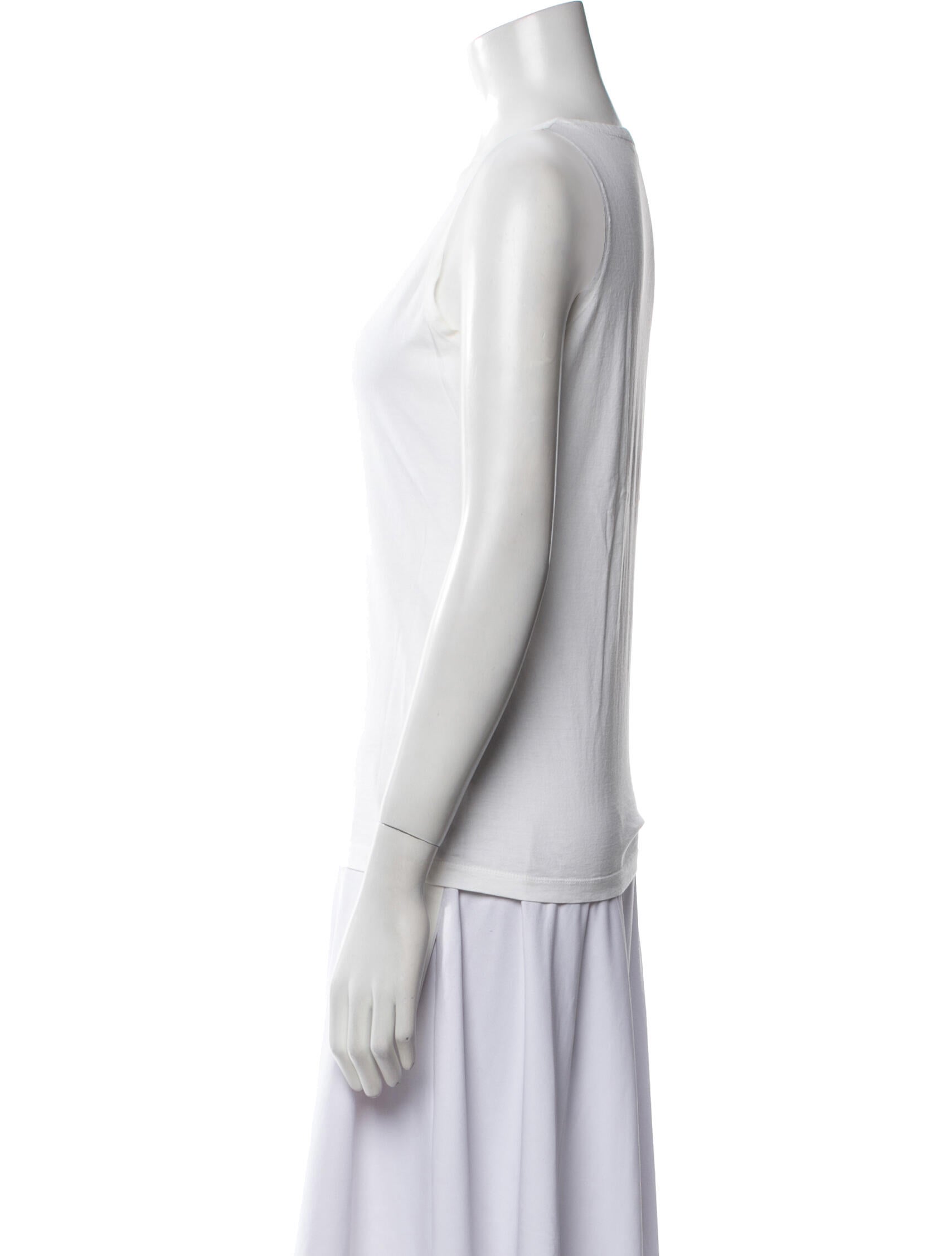 Margaret Howell Scoop Neck Sleeveless Top