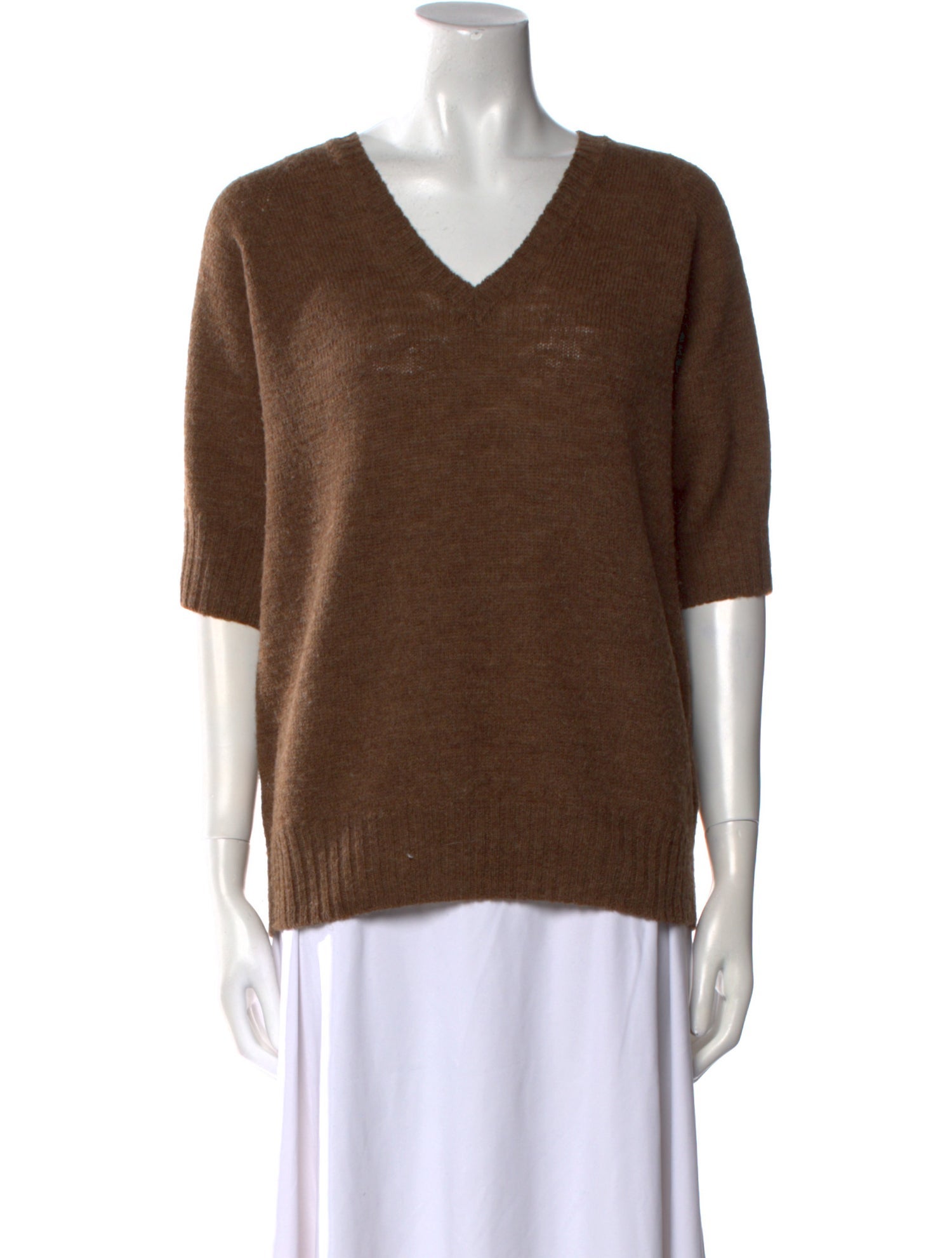 Margaret Howell Wool V-Neck Sweater