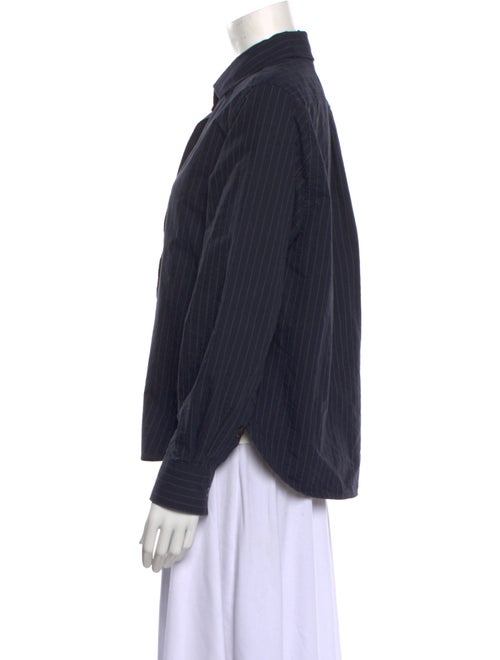 Margaret Howell Long Sleeve Button-Up Top