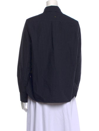 Margaret Howell Long Sleeve Button-Up Top