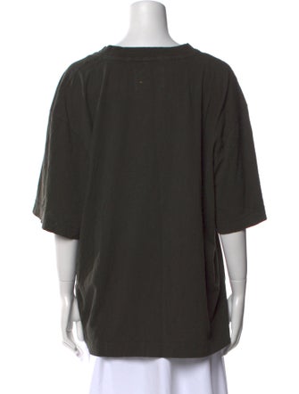 Margaret Howell Bateau Neckline Short Sleeve T-Shirt