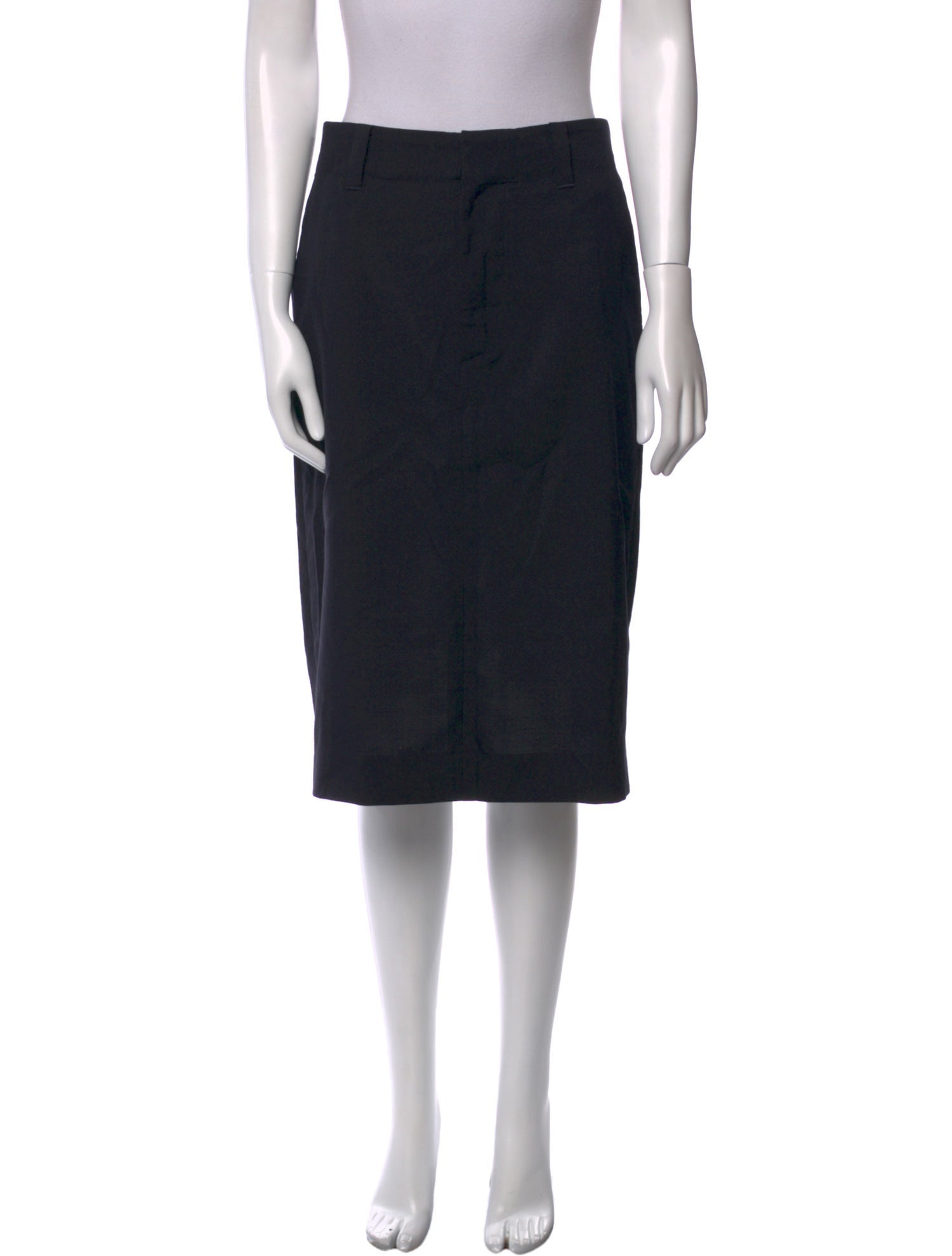 Margaret Howell Wool Knee-Length Skirt