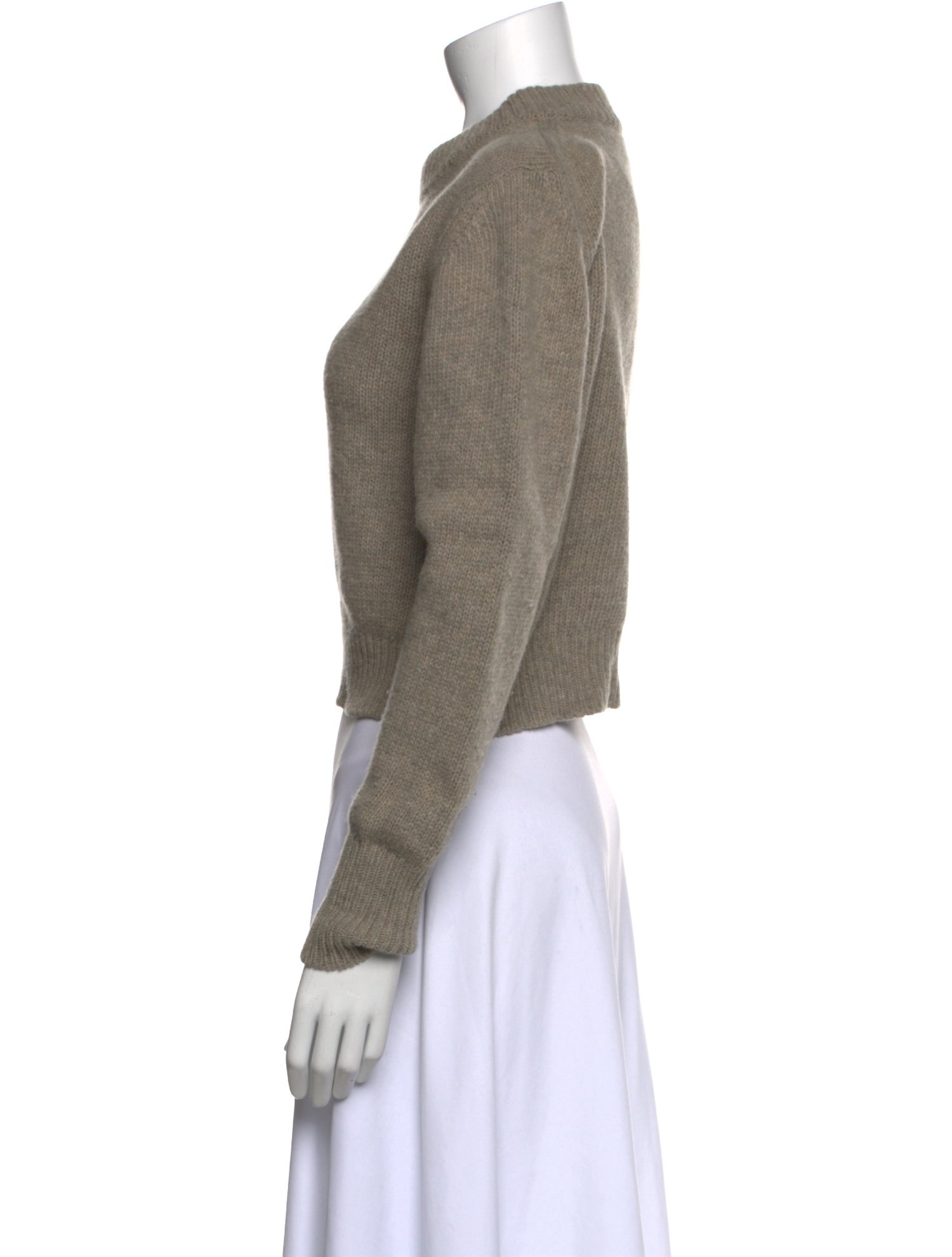 Margaret Howell Wool Mock Neck Sweater