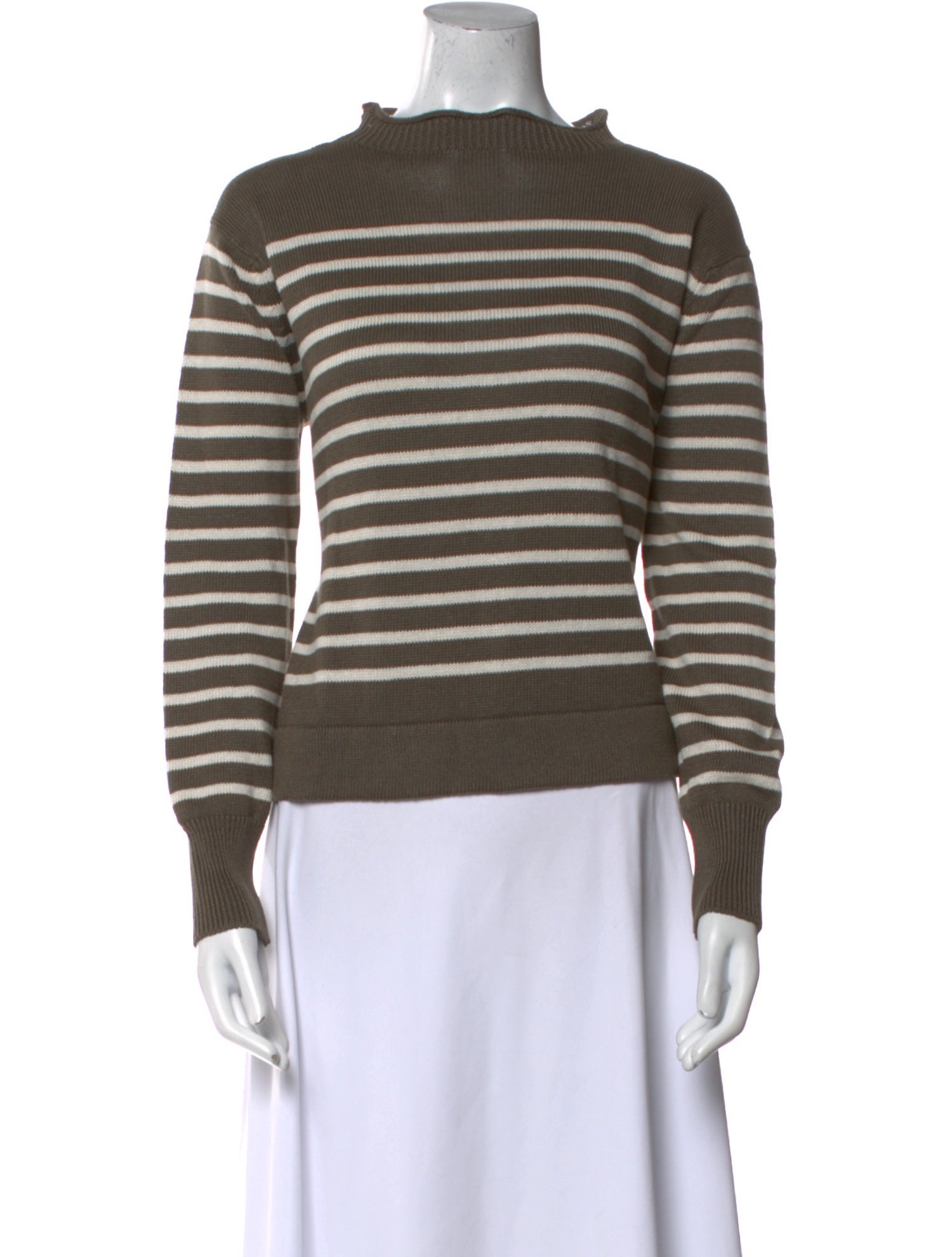 Margaret Howell Linen Striped Sweatshirt w/ Tags