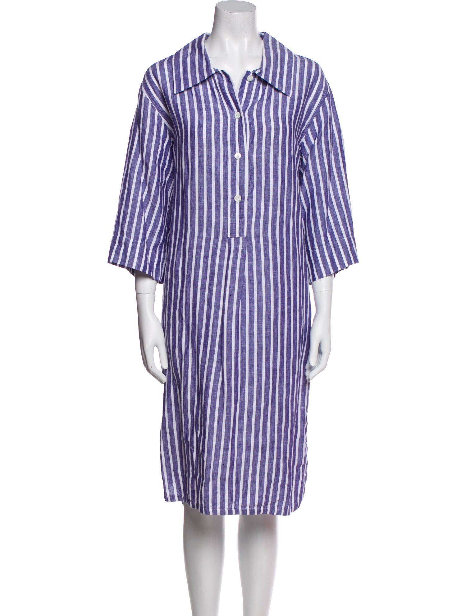 Margaret Howell Linen Midi Length Dress