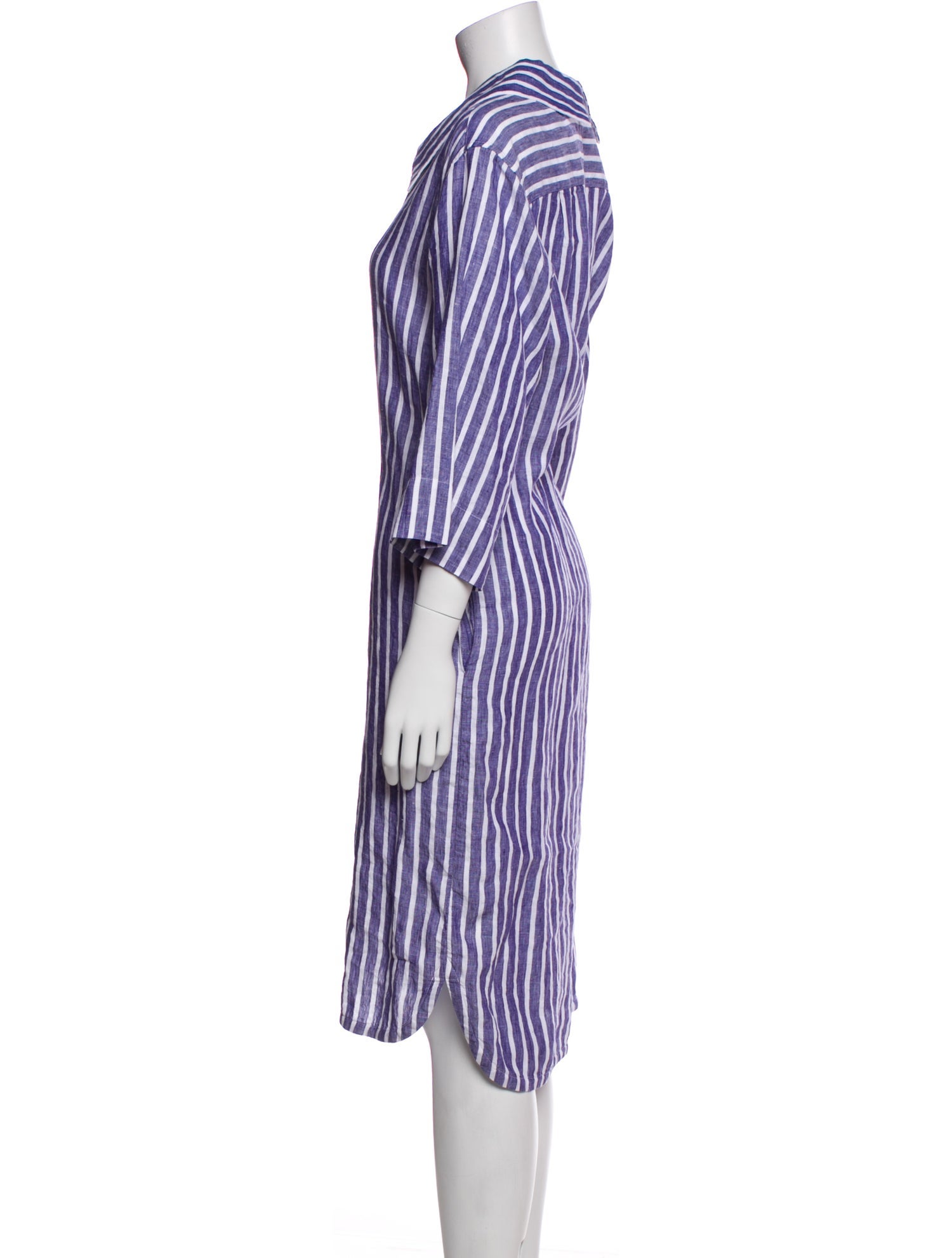 Margaret Howell Linen Midi Length Dress