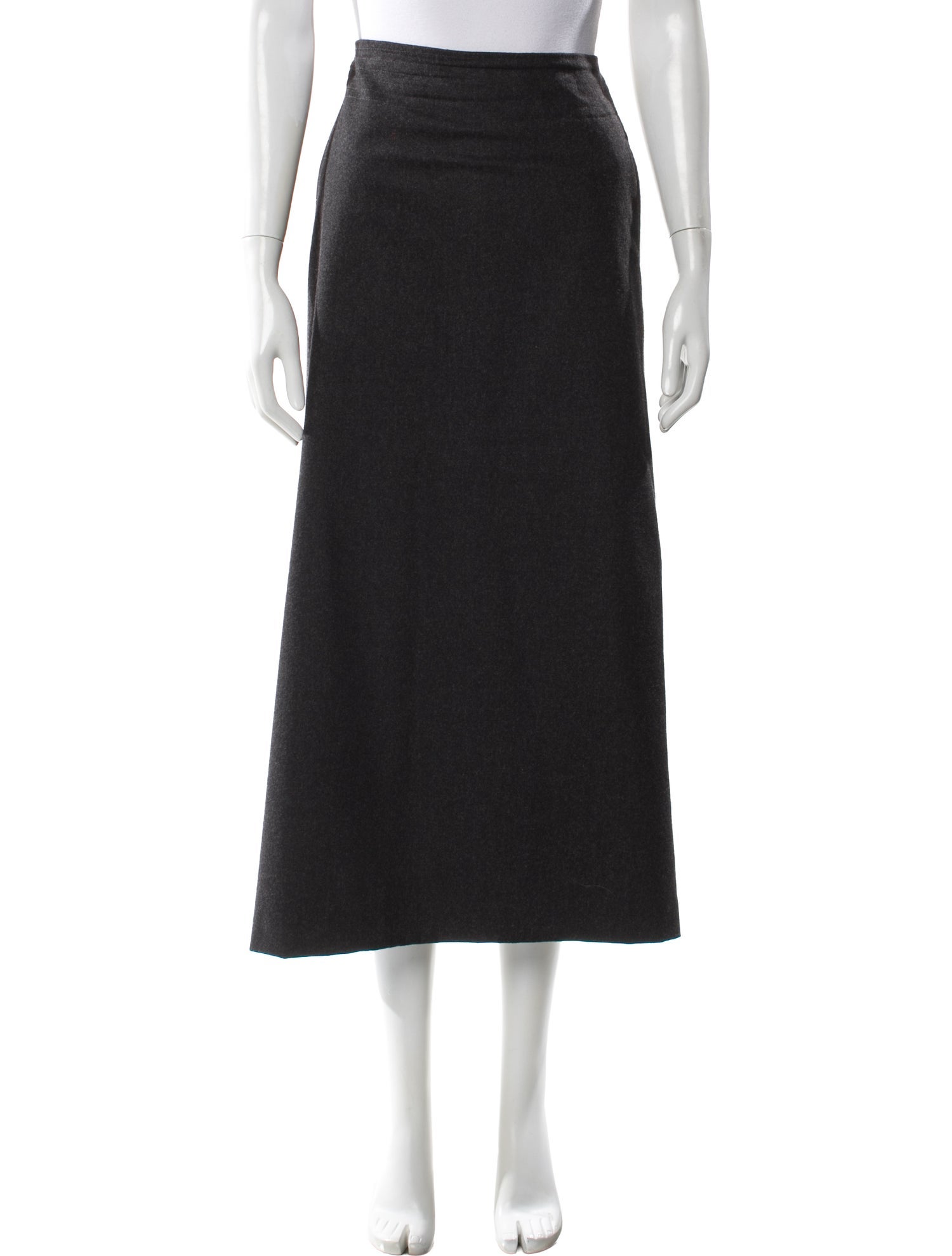 Margaret Howell Wool Midi Length Skirt