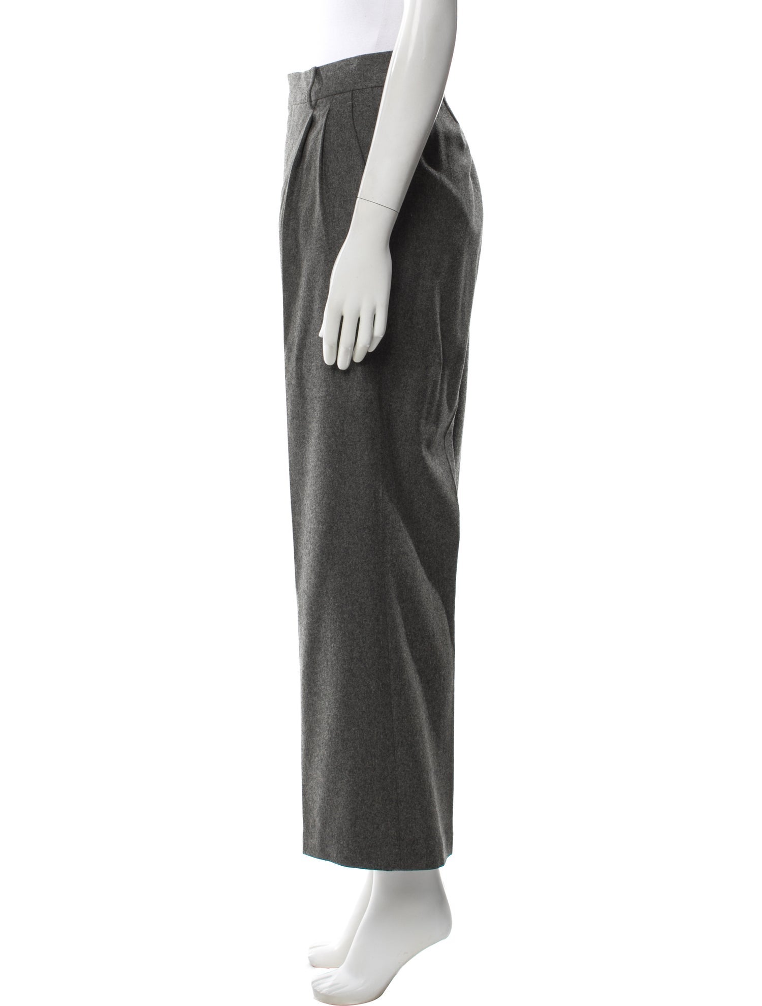 Margaret Howell Wool Wide Leg Pants