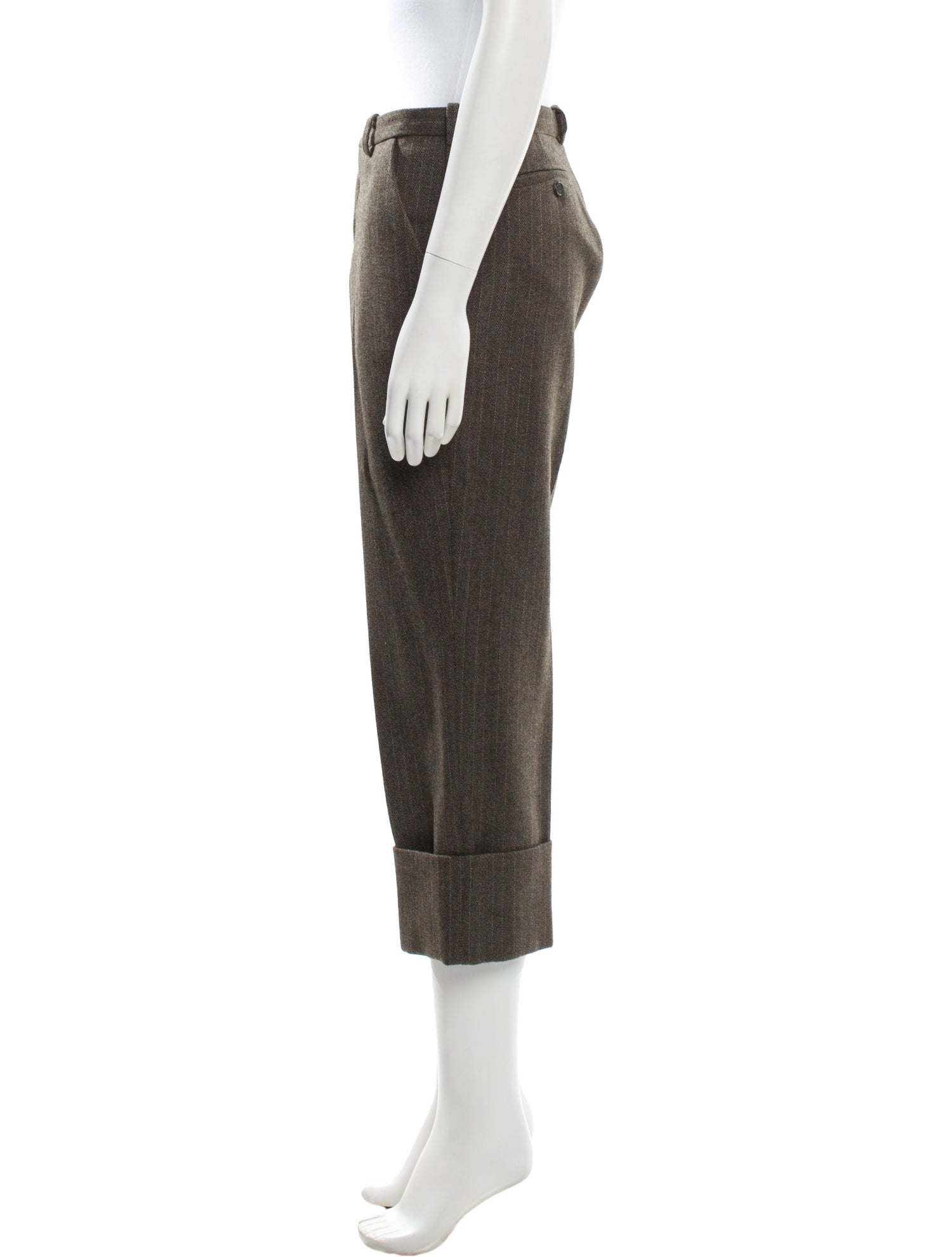 Margaret Howell Wool Wide Leg Pants
