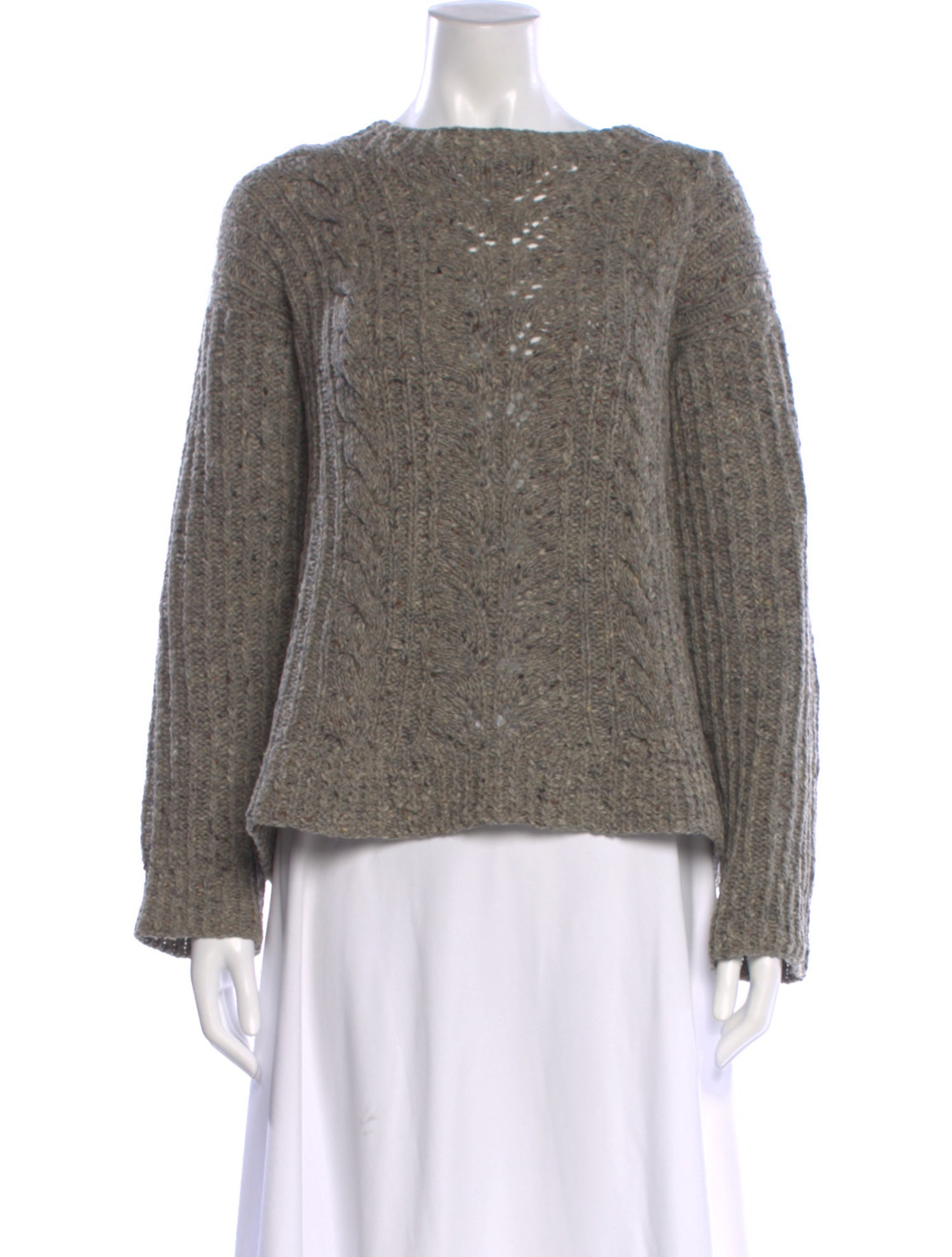 Margaret Howell Wool Bateau Neckline Sweater