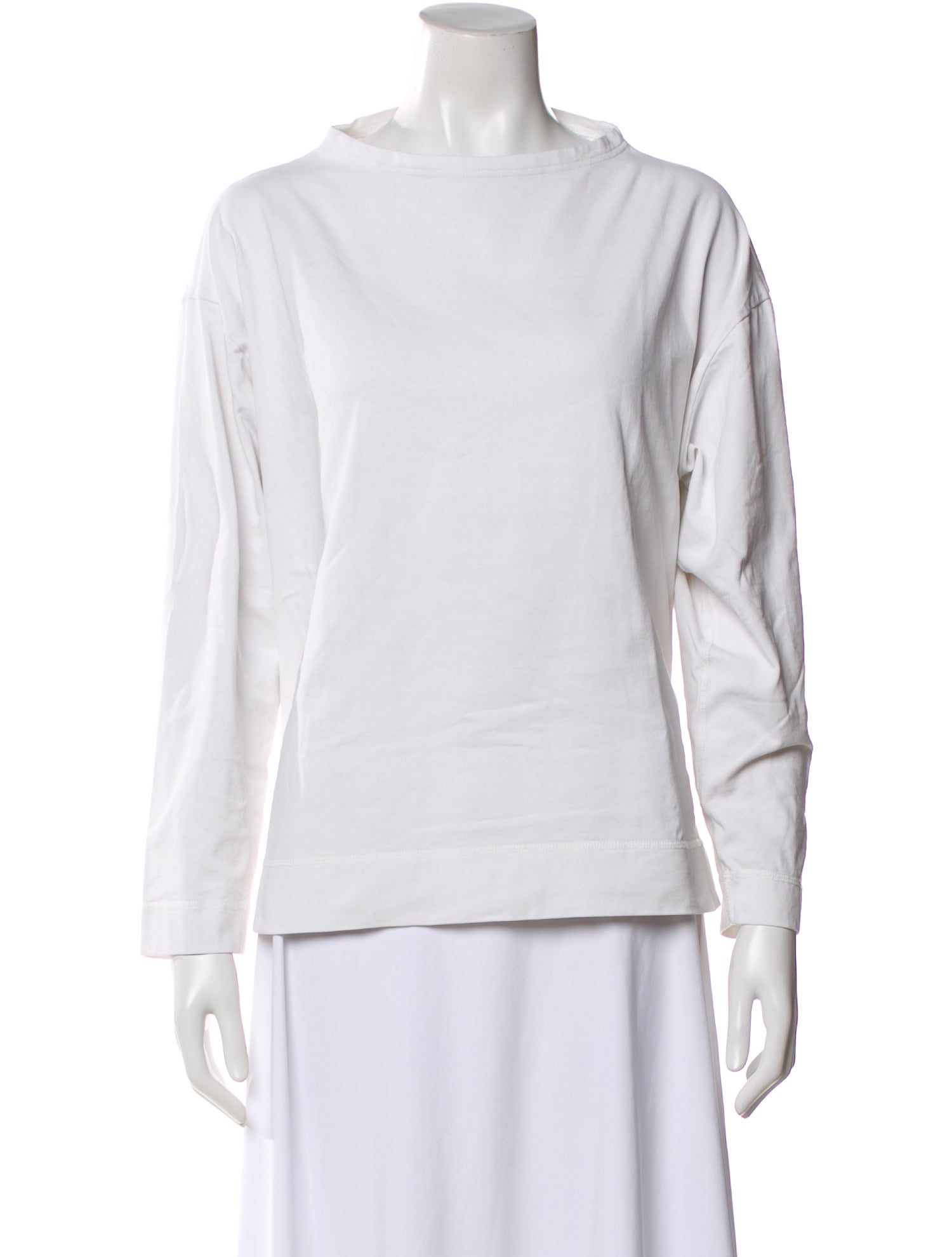 Margaret Howell Crew Neck Long Sleeve Top