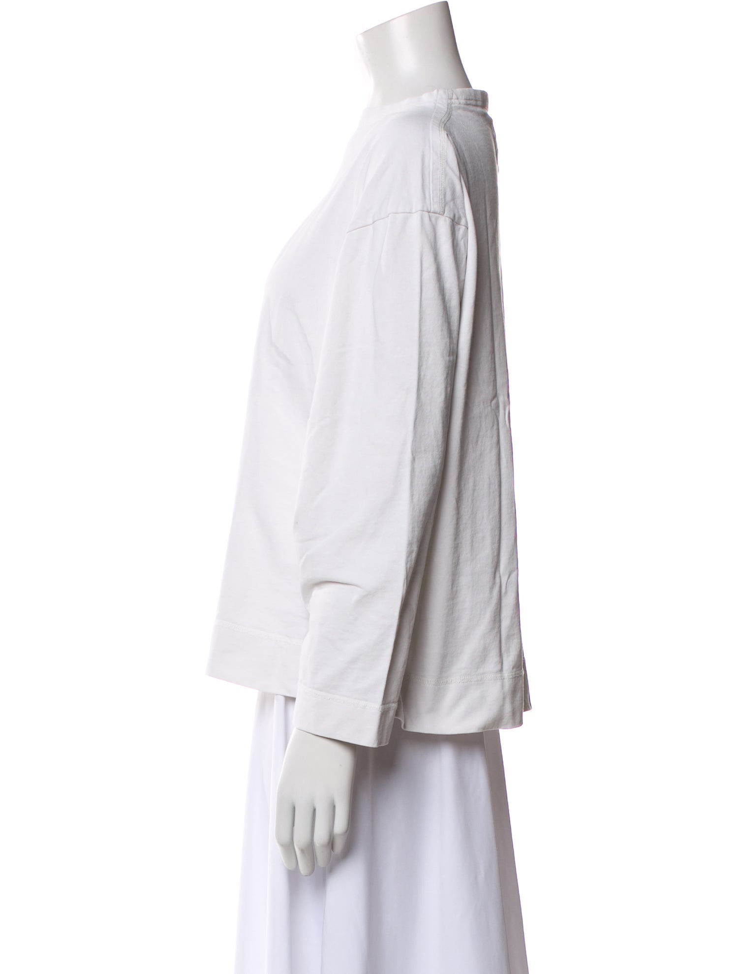 Margaret Howell Crew Neck Long Sleeve Top