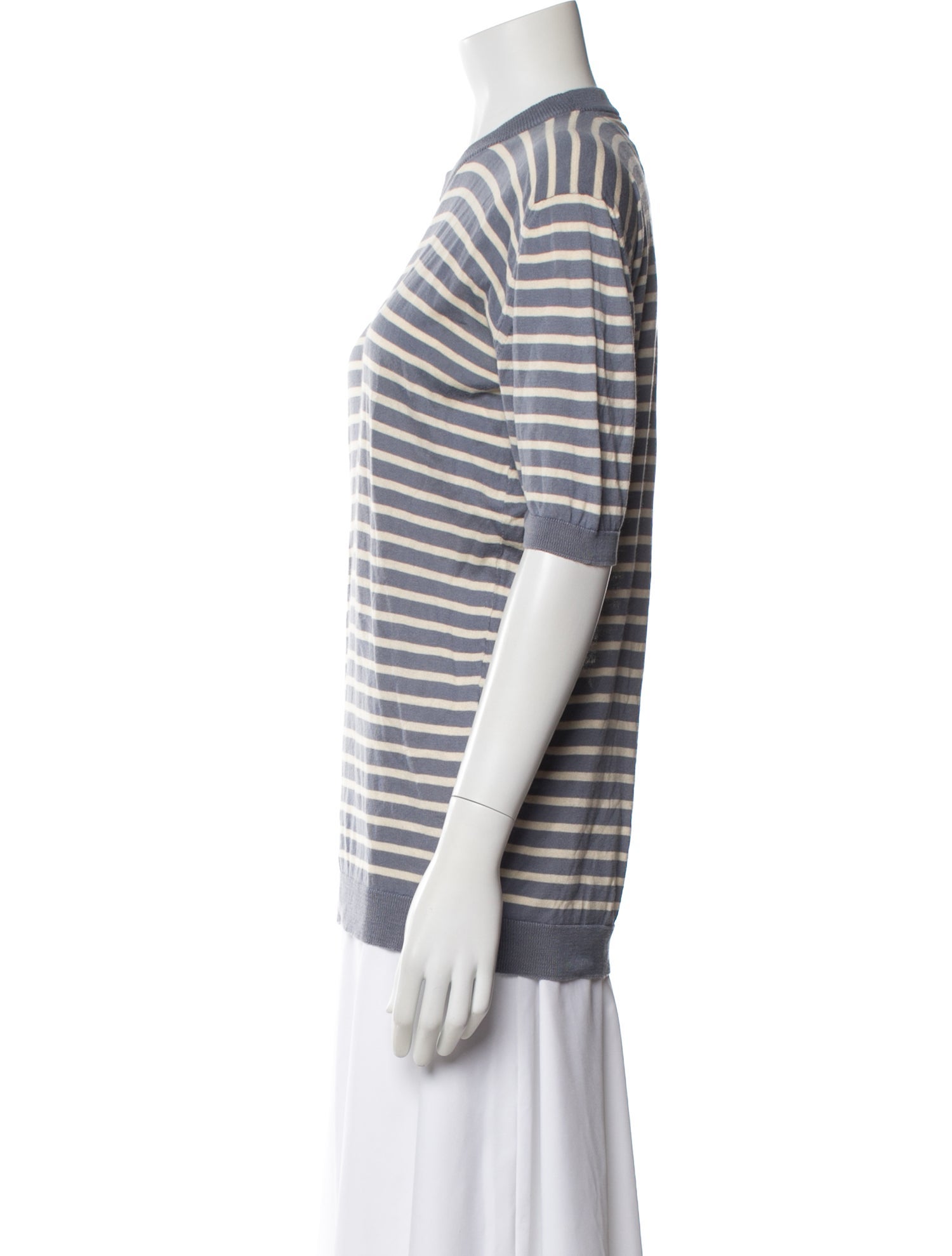 Margaret Howell Striped Crew Neck T-Shirt