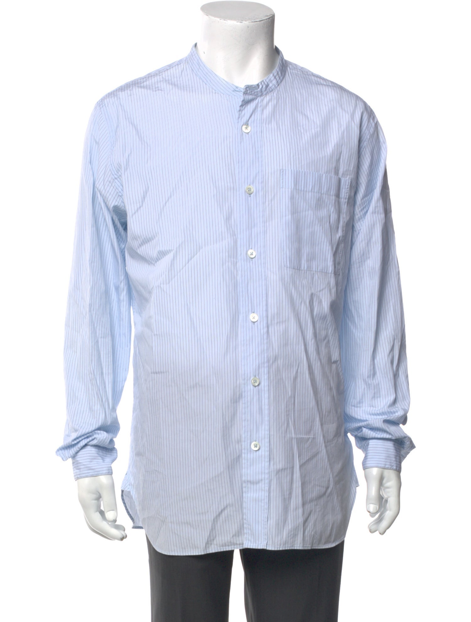 Margaret Howell Striped Long Sleeve Shirt