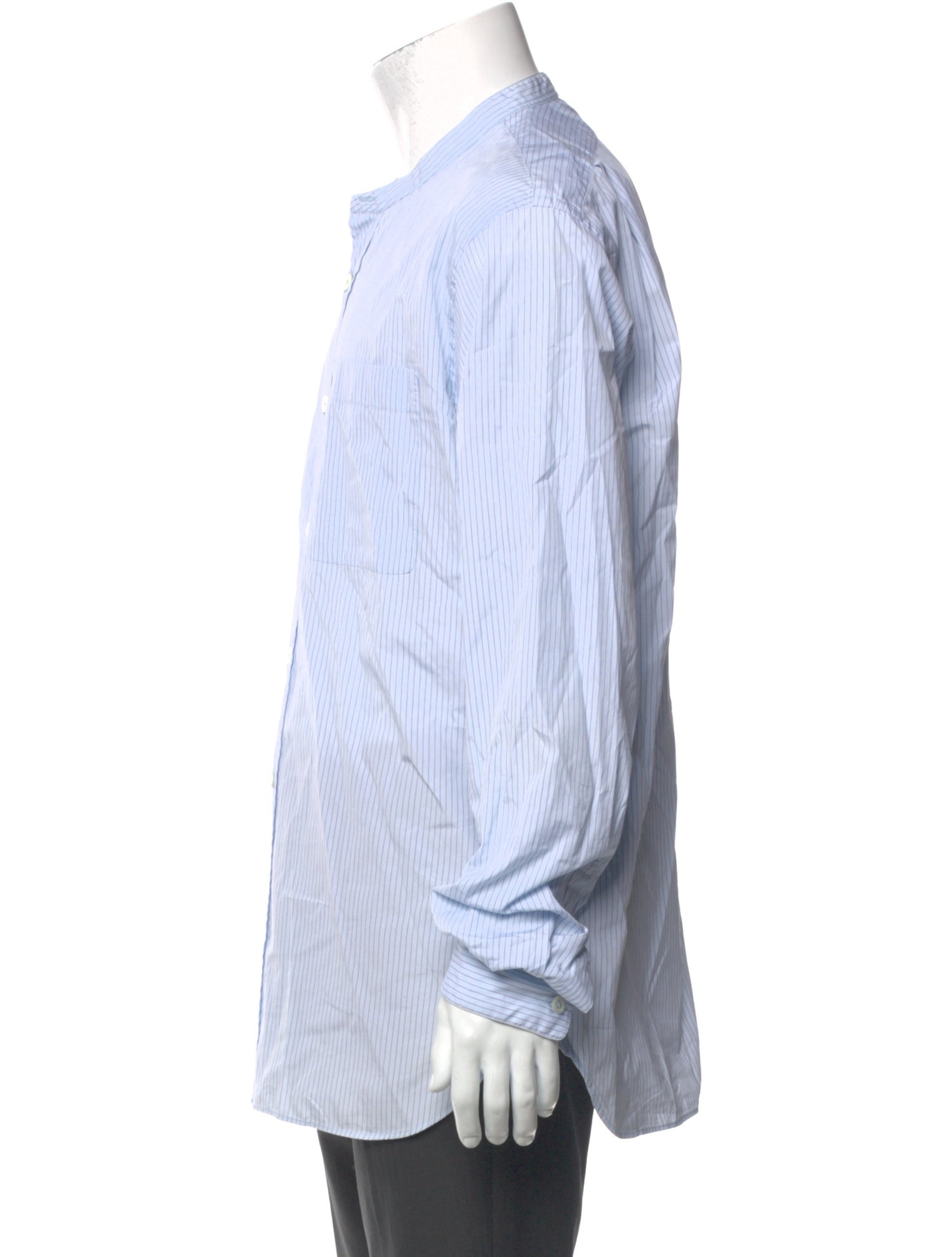 Margaret Howell Striped Long Sleeve Shirt