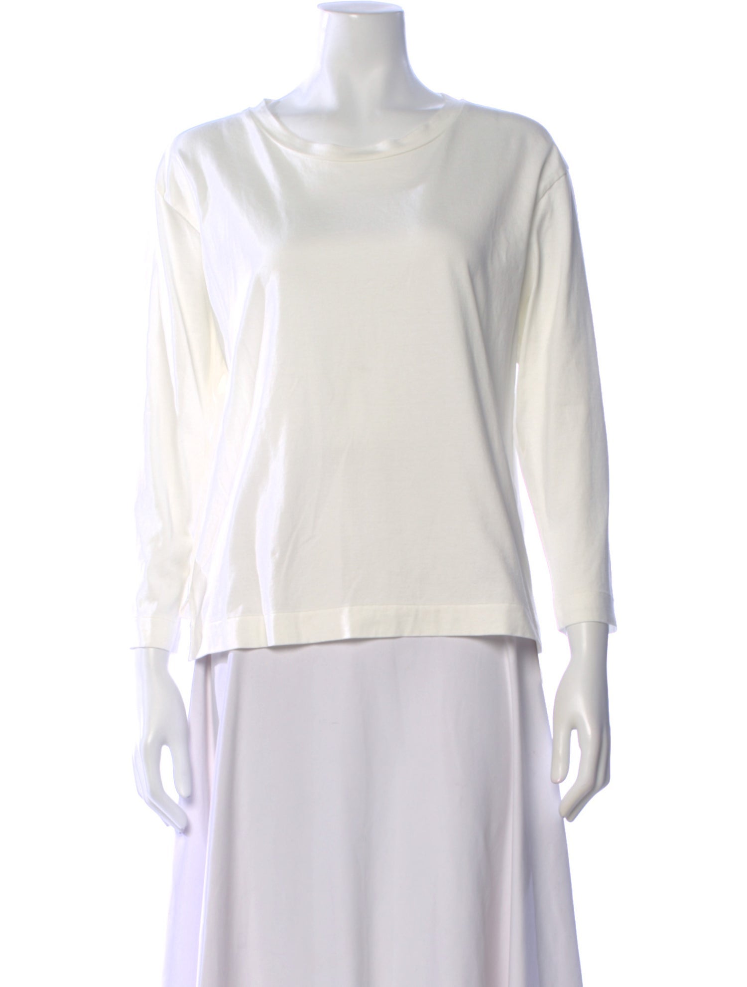 Margaret Howell Crew Neck Long Sleeve T-Shirt